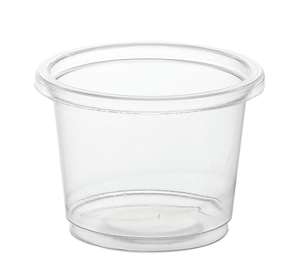portion cup clear 1oz