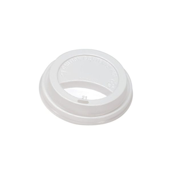 white cup lid